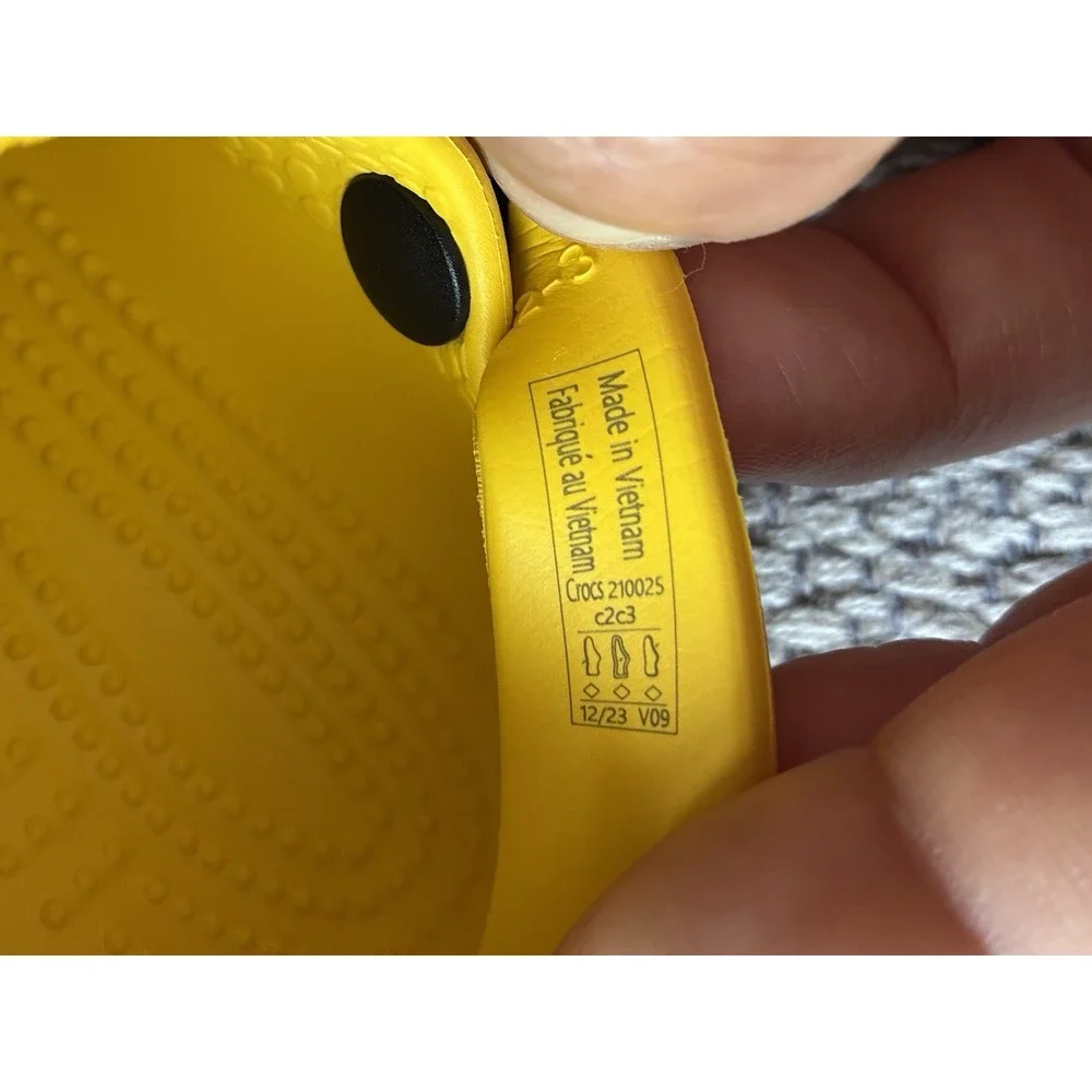 Crocs Littles I AM Rubber Ducky Clog C2/C3 Yellow 210025 Toddler